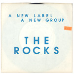 The Rocks The Gardens Outside 7-inch vinyl 45 back